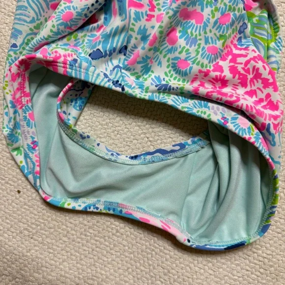 LILLY PULITZER multi Sink or Swim Larue one-piece swimsuit SIZE 8 - Picture 4 of 6